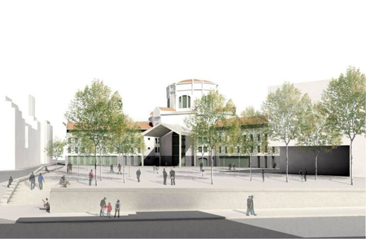 Imatge virtual del projecte proposat pel Pla Director de l’any 2009.